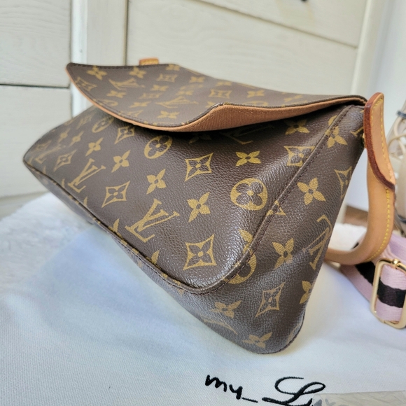 💕DISCONTINUED Very Rare LOUIS VUITTON Looping MINI Shoulder Bag Monogram - Picture 6 of 16